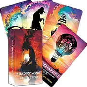 GZXINKE Shadow Work Oracle Cards, Shadow Inner Healing Oracle Deck, Self Reflection Oracle Deck for Beginners, Clarifying Karma, Energy Cards, Karma Gifts, Healing Energy