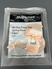 SHAPERMINT All Day Everyday Scoop Neck Cami Black Womens Size Small #62001