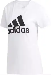 NEW! Adidas FH7510 Basic BOS Amplifier Tee Women's Shirt Size Small White