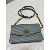 在飛比找蝦皮購物優惠-9.9新 Tory Burch KIRA CHEVRON 皮