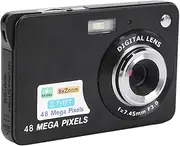 Digital Cameras, 48MP 4K Vlogging Camera, Compact Point and Shoot Digital Camera with 2.7 HD TFT Display, 8X Digital Zoom, Autofocus, Anti Shake, for Kids, Teens, Students