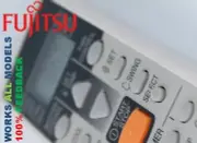Fujitsu air con conditioner (Split system) remote control replacement ALL Models