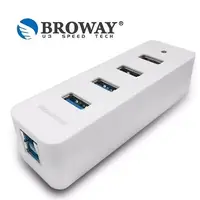 在飛比找PChome24h購物優惠-BROWAY BW-U3054A USB3.0 4PORT 