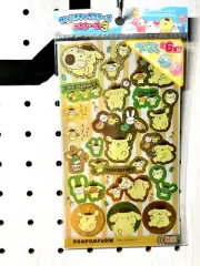 Sanrio characters stickers hologram pompompurin