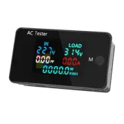 Digital Voltmeter AC0-500V 5in1 Power Energy Meter 0-100A Ammeter Color Screens