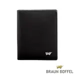 【BRAUN BUFFEL】HOMME-M系列10卡薄型名片夾（黯黑）