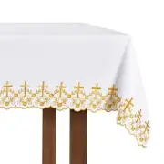 96 Inch Altar Frontal Gold Embroidered Tree of Life