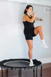 40" Mini Fitness Trampoline Workout Gym Exercise Rebounder-Lifetime Warranty