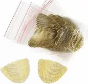 20 pcs Golden Metal Palatal Reinforcement Mesh For Acrylic Partial Denture Upper Teeth