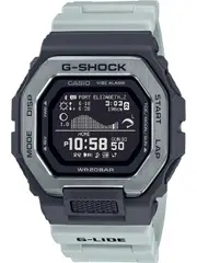 Casio G-Shock GBX-100TT-8ER Black Dial White Resin Mens Watch