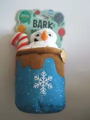 Dog Toy Bark Deck The Howls Frothy The Snow Man Small Medium Dog Christmas Gift