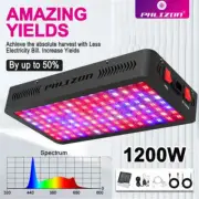 Full Spectrum Plant 1200W Grow Light Veg Bloom Lamp for Indoor Hydroponic Plants