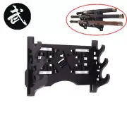 Wall Mount Japanese Samurai Sword Holder Stand Katana Tanto Hanger Rack 武 3 Tier