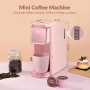 Coffee Maker Mini Single Serve Coffee Machine Compatible with K Cup Capsule