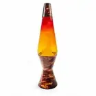 Lava Lamp Large Volcano Orange Yellow Brown Retro Motion