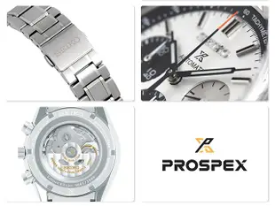 預購 SEIKO SBEC005 精工錶 機械錶 PROSPEX 41mm 三眼計時 藍寶石玻璃 鋼錶帶 男錶女錶