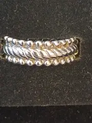 NEW Paparazzi Jewelry Ring Tangible Texture Silver Ring