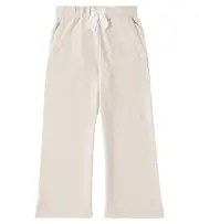 [Chloe Kids] Chloé Kids Cotton jersey sweatpants Y 4 blue