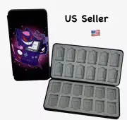 NIP 24 in 1 Sinister Gengar Nintendo Switch Game Case Card Holder Storage