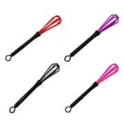 Hand Egg Beater Plastic Egg Whisk Manual Hand Mixer Kitchen Baking Gadget Tools