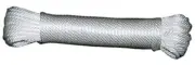 T.W Evans Cordage 44-083 1/4-Inch Solid Braid Nylon Rope 50-Feet Hank