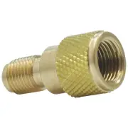 Refrigeration Air Condition Valve Brass Adapter AD-87 1/4"SAE(F) x 5/16" SAE (M)