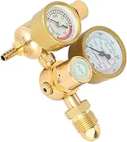 CO2 Argon Welding Regulator, Adjustable Gas Pressure Regulator for MIG TIG Welding, Compatible with Miller G5 / 8in Male Thread Inlet 1 / 4in Outlet
