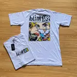 PUTIH PULL&BEAR BLINK 182 BAND T 恤白色