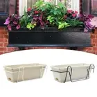 Railing Planter Outdoor Balcony for Garden Railing Yard