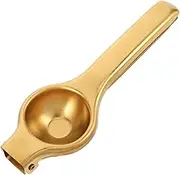 KALLORY Handheld Citrus Juicer Stainless Steel Squeezer Durable Manual Lemon Press for Efficient Juice Extraction for Oranges and Other Fruits Kitchen Tool