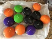 halloween floating candles. set of 13