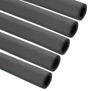 5Pcs 1"(25mm) ID x 6Ft Pipe Insulation Foam Tube Black