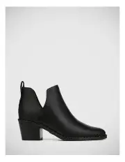 [Wittner] Jiya Ankle Leather Boots in Black