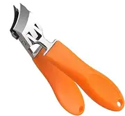 Curved Nail Clippers for Men - No Splash Nail Scissors Manicure Tools,Slant Curved Nail Clippers for Thick Toenails And Ingrown Nails, Podiatrist Toenail Clippers for Seniors And Men