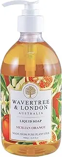 Wavertree & London Natural Liquid Soap Bottle with Dispenser Pump | Scented Soap for Home, Office use | Triple French Milled soap | Made in Australia