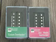 Seymour Duncan TB-5 Duncan Custom Trembucker / SH-2N Jazz Pickup Set BLACK