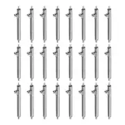 24pcs 15mm Quick Release Spring Bar 1.8mm Diameter Stainless Steel Watch Pins