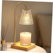 Candle Warmer Lamp with Timer-Dimmable Candle Classic Dots Clear