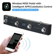 M-VAVE Chocolate BT Wireless MIDI Controller Rechargeable 4 Buttons Portable MID