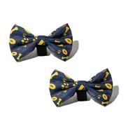 2x AFL Adelaide Crows Bowtie Dog Necktie Ribbon Collar Neck Accessory One Size