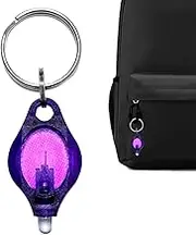 Keychain Light, UV Light Keychain, Lamp Lighting Detector Portable for Detections Child Home Schoolbag