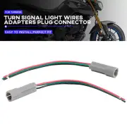 Turn Signal Light Wires Adapter Leads Plugs Connector For YAMAHA MT-07 FZ07 FZ09