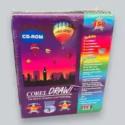 COREL Draw Suite 5 IBM Comparable Vintage PC Software CD Rom Unopened NIB
