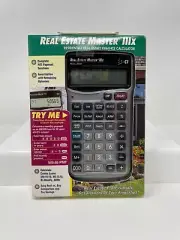 Vintage Real Estate Master IIIx 3405 Finance Calculator