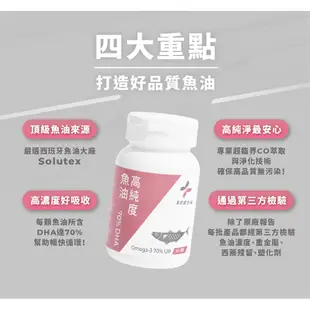 Phargoods 藥師健生活 DHA70高純度魚油(TG型態) 可愛婦嬰