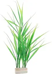 Totority Artificial Aquarium Plants Realistic Water Grass for Fish Tank Decorations for Home Office and Hotel Aquariums Low Maintenance Versatile Design for Betta Fish and Turtles