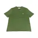 MAISON KITSUNE CHILLAX左胸刺繡LOGO純綿圓領短袖T恤(男款/軍綠)