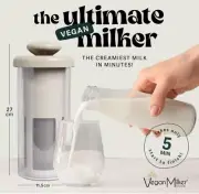 MylkMaster Zero Waste Vegan Milker Plant and Nut Coffee Based Easy Milk Drinks