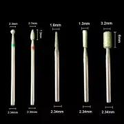 Clean Burr Carbide Nail Drill Bits Nail Salon Manicure Pedicure File Cuticle y
