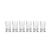 6pc Krosno Harmony 45ml Liquor Shot Glass Set - Clear